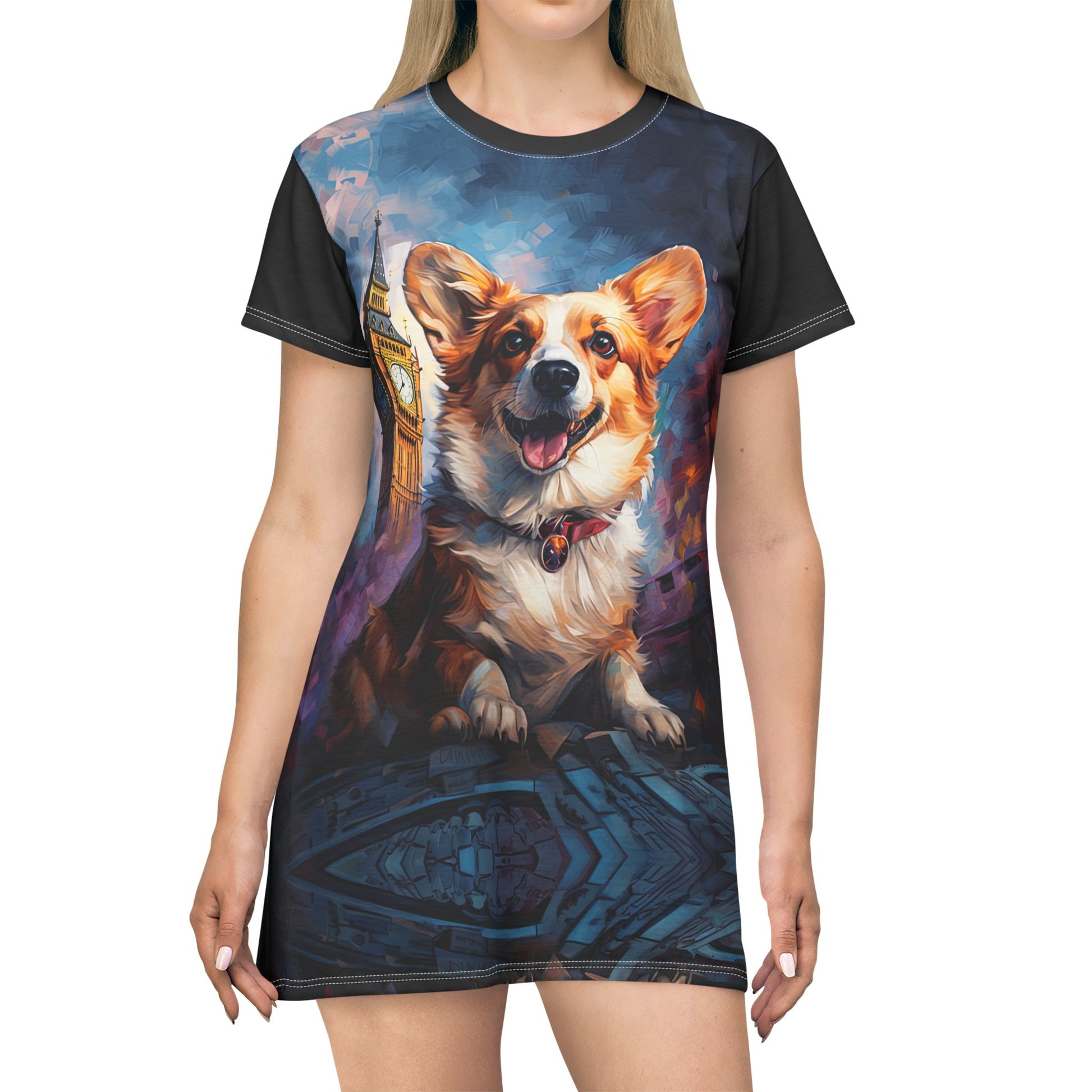 Corgi & Ben T-Dress – Corgi Boutique