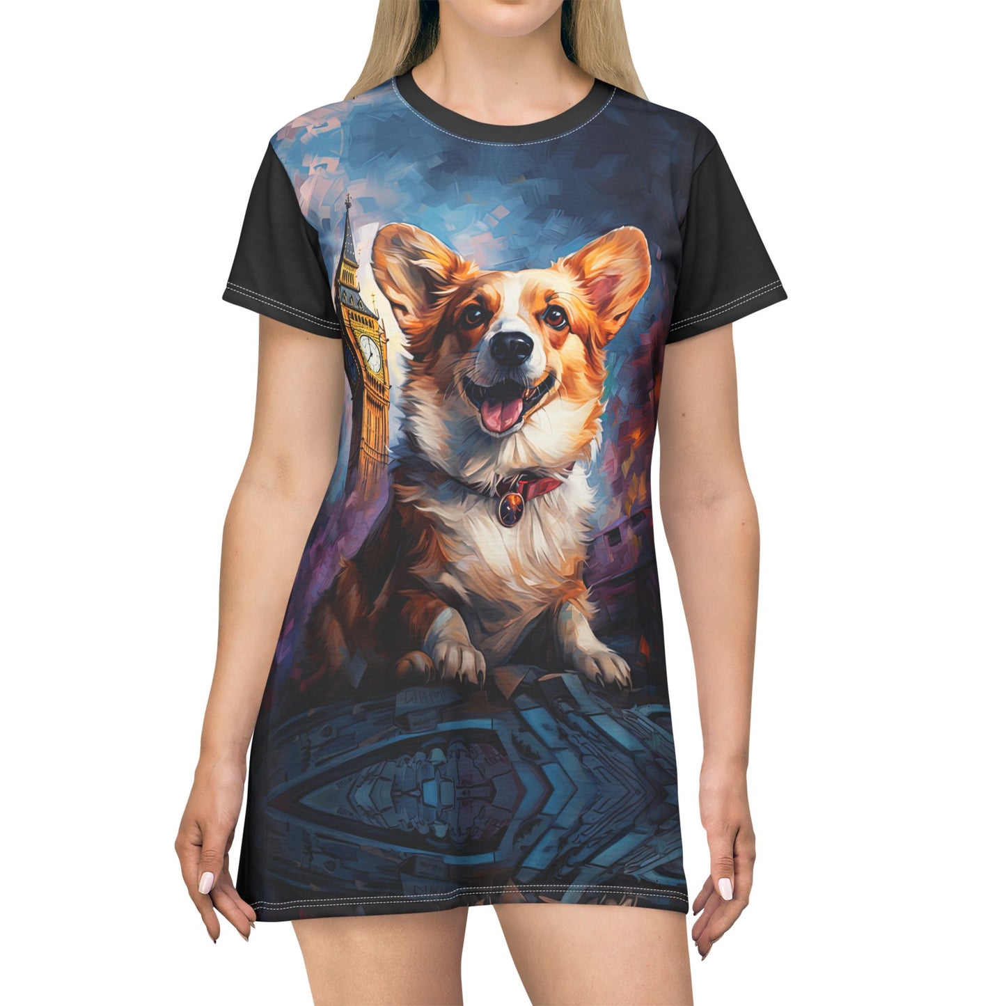 Corgi & Ben T-Dress