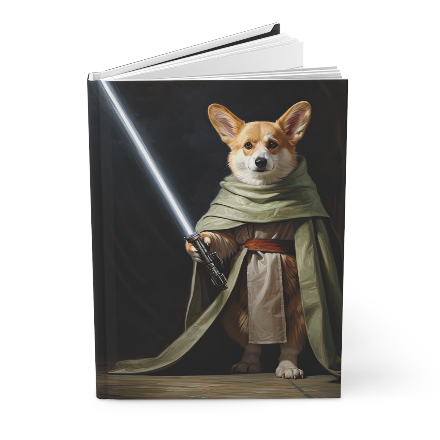 Jedi Corgi - Hardcover Journal