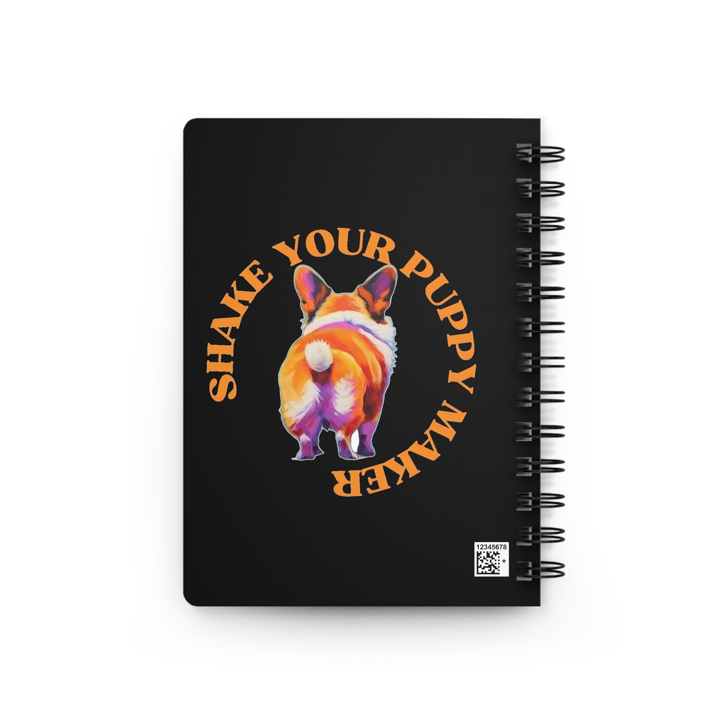 Shake Your Puppy Maker - Spiral Bound Notebook