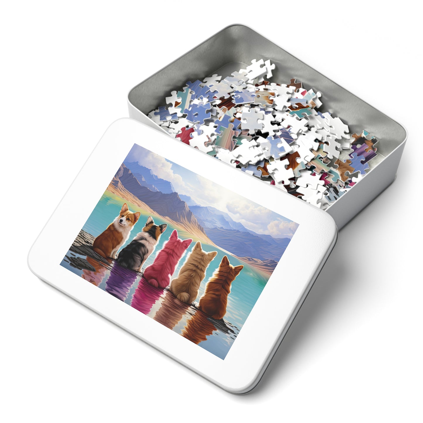 Corgi Lake - Jigsaw Puzzle