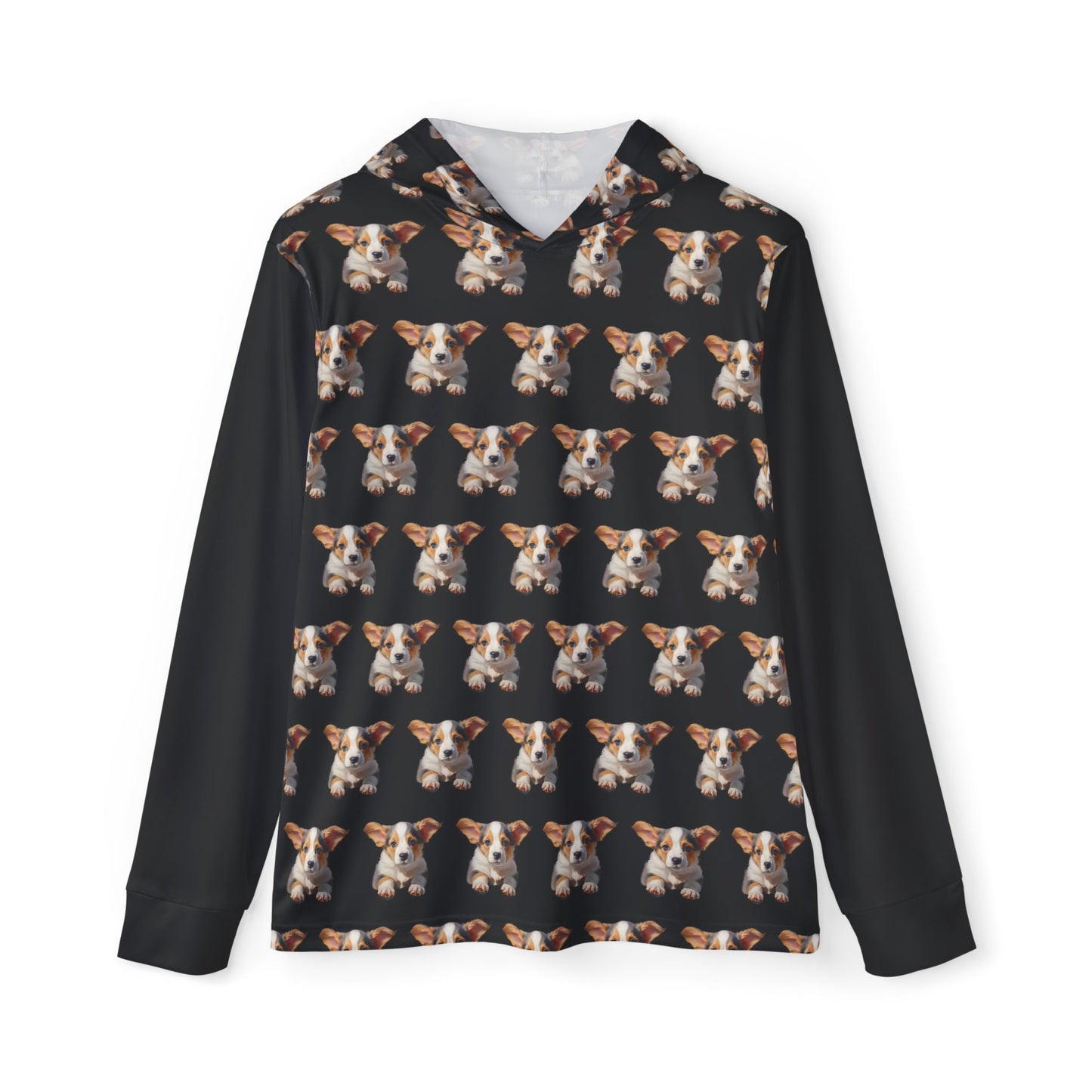 Puppy Portrait Light Hoodie