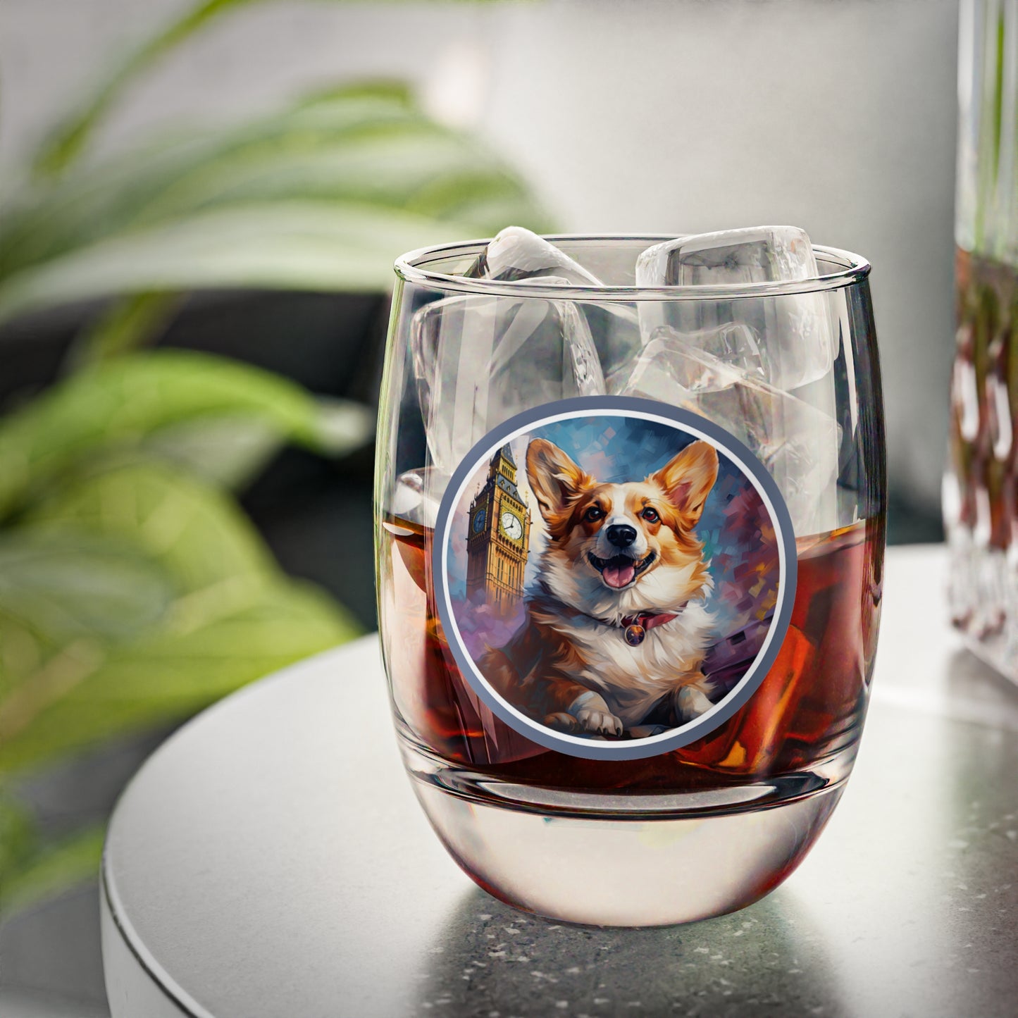 Corgi and Ben - Whiskey/Juice Glass