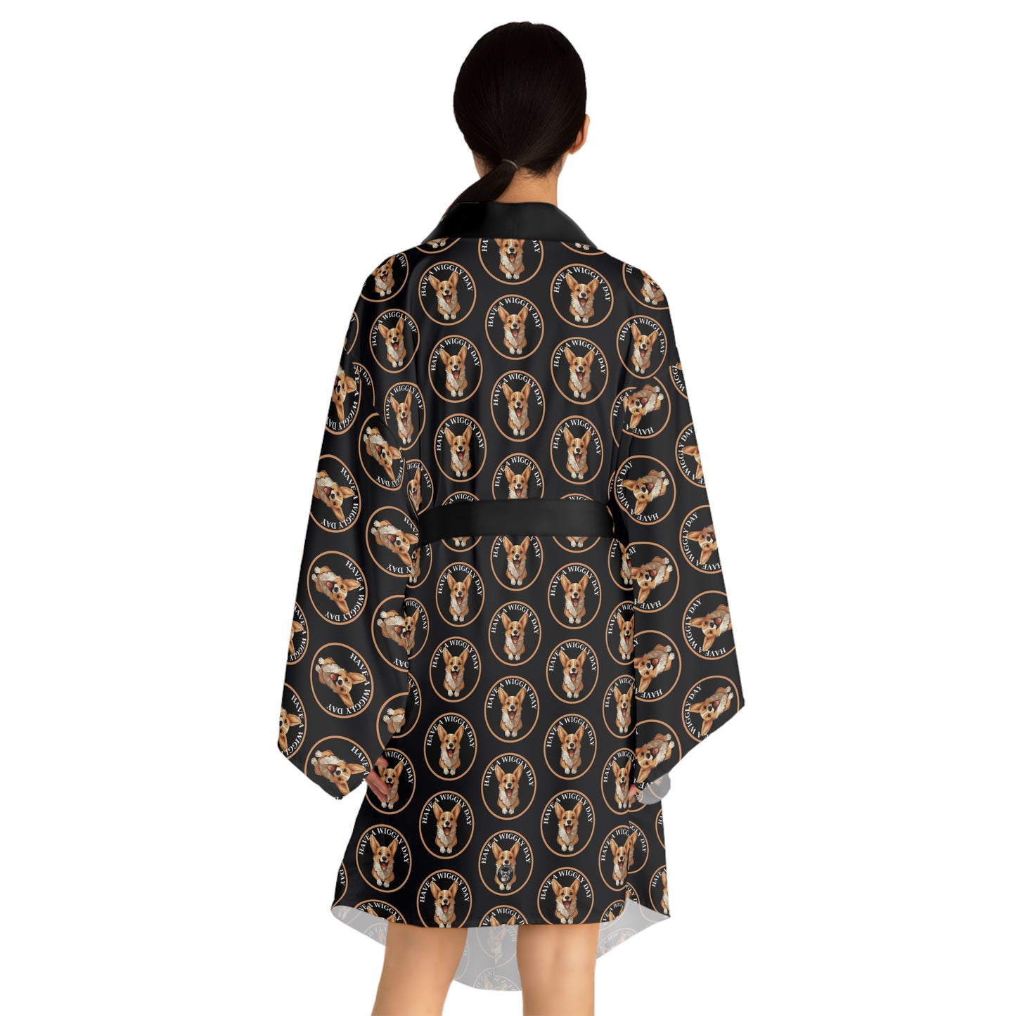 Have a Wiggly Day Kimono Robe