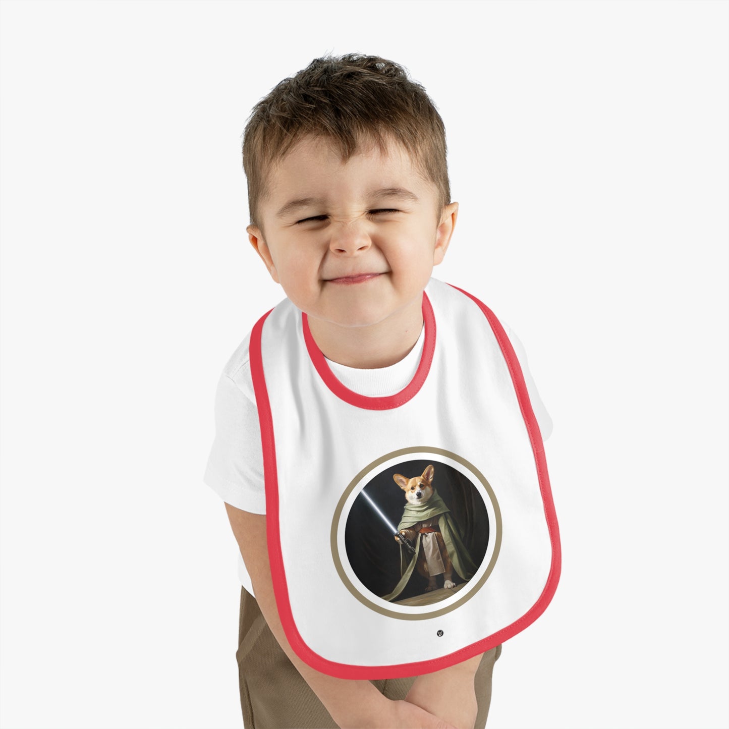 Jedi Corgi - Baby Bib