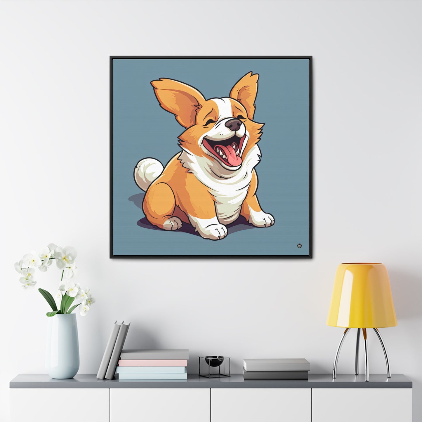 Jolly Jiggler - Framed on Canvas