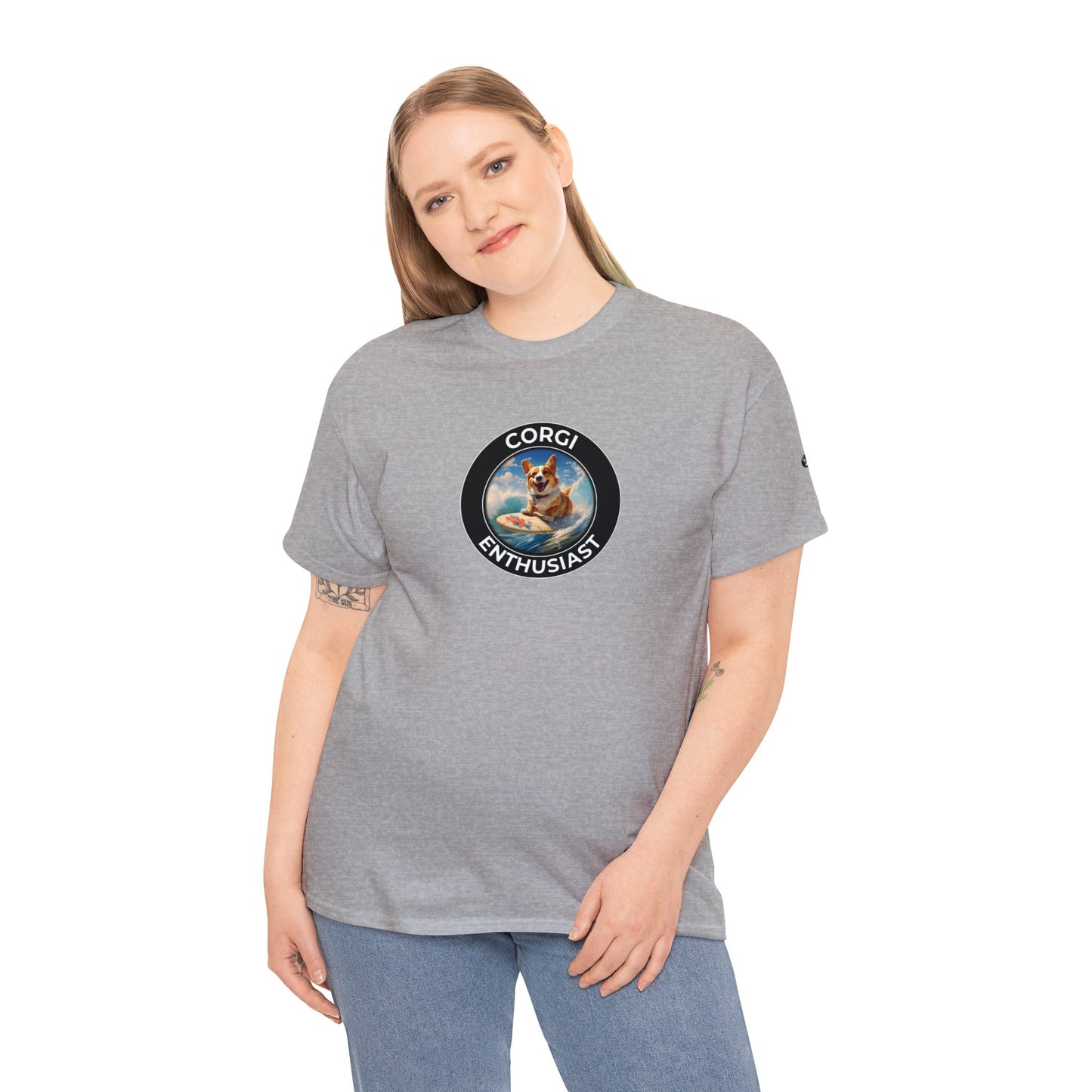 Corgi Enthusiast - Unisex Heavy Cotton Tee