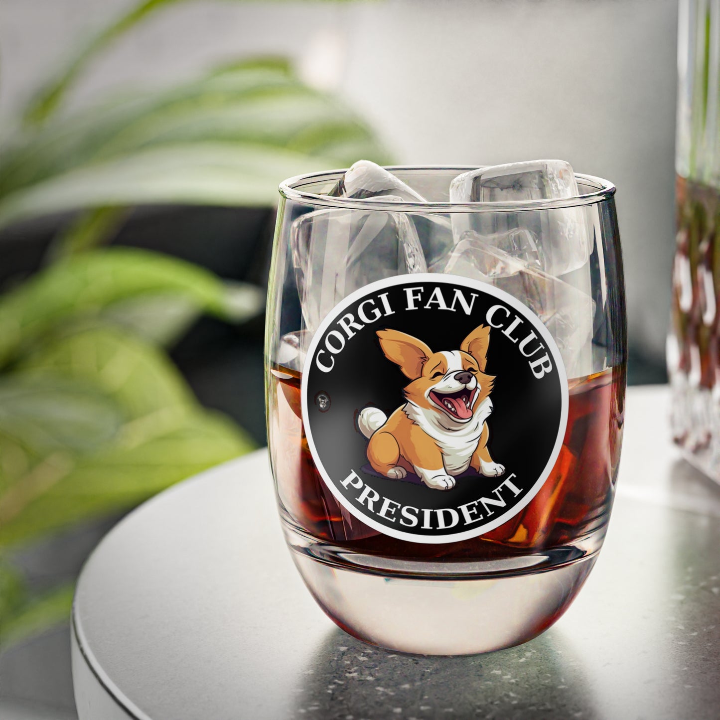 Fan Club President - Whiskey/Juice Glass