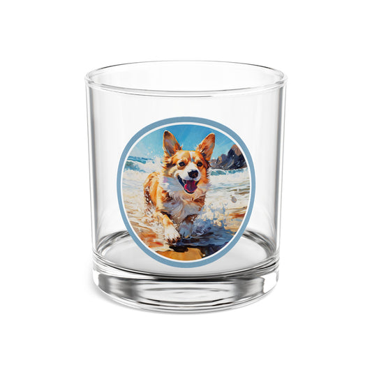 Coastal Corgi - Highball Glass