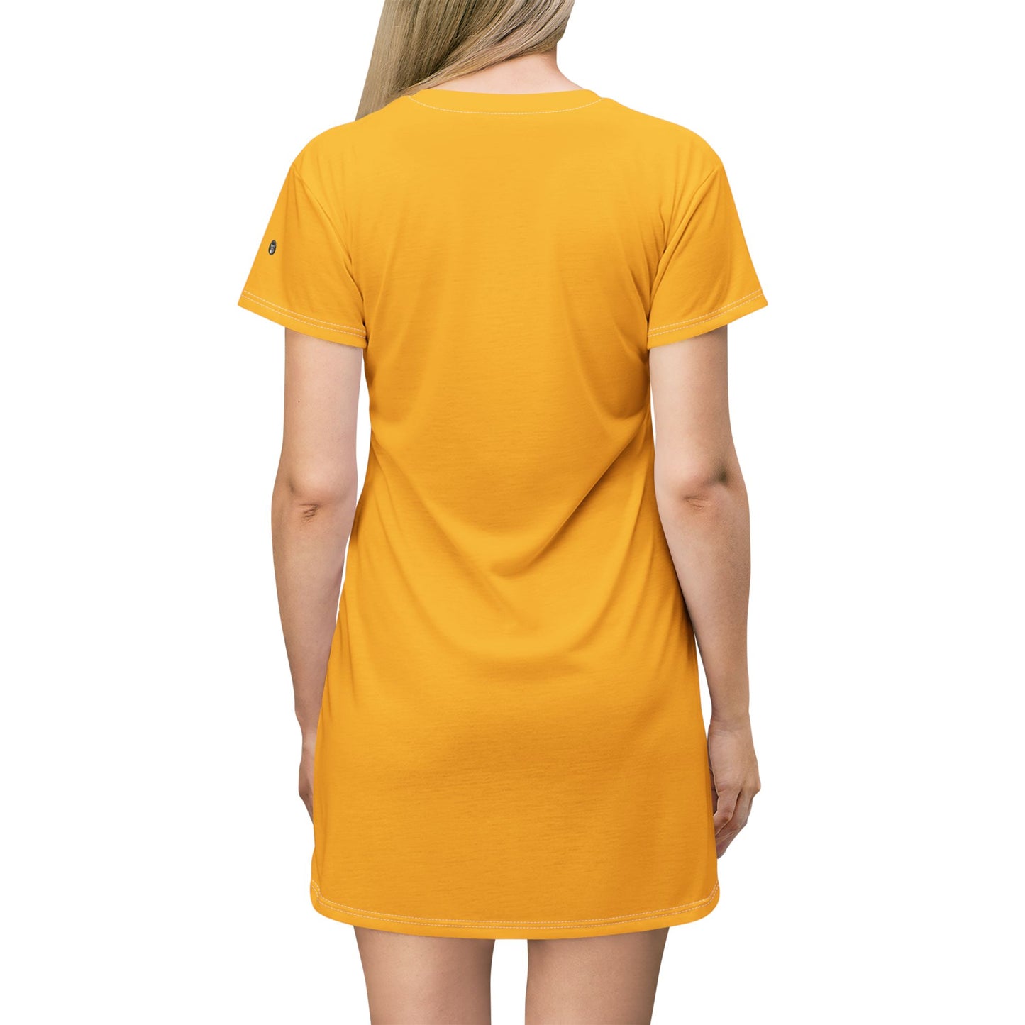 I Heart Corgis Yellow T-Dress
