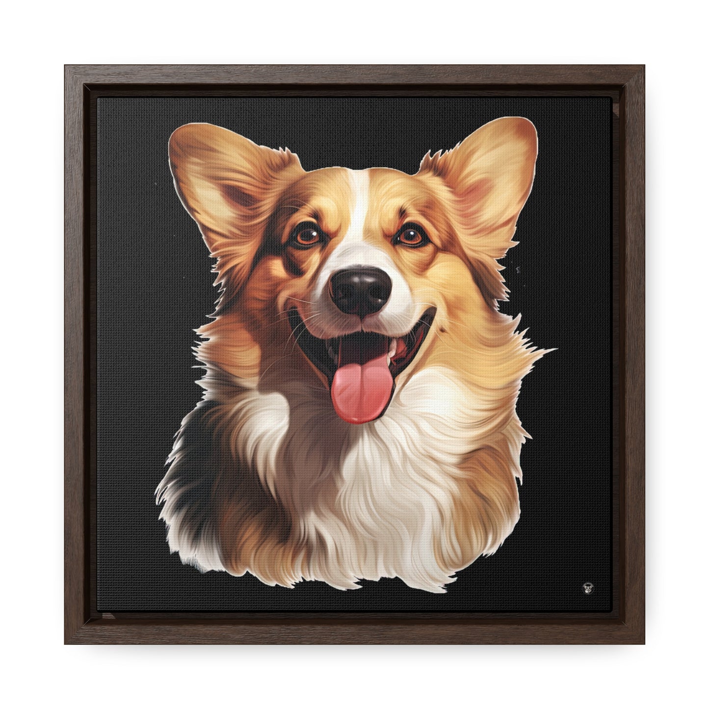 The Celebrity - Framed on Canvas