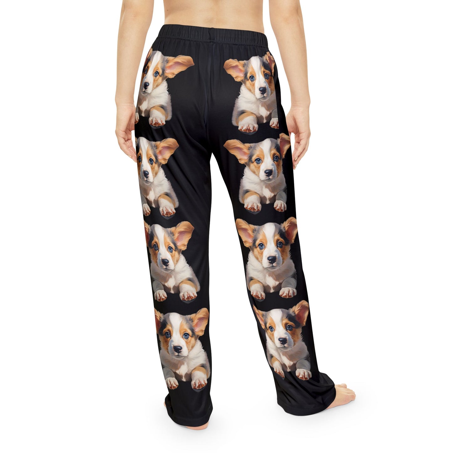 Puppy Portrait Women's Pajama Pants