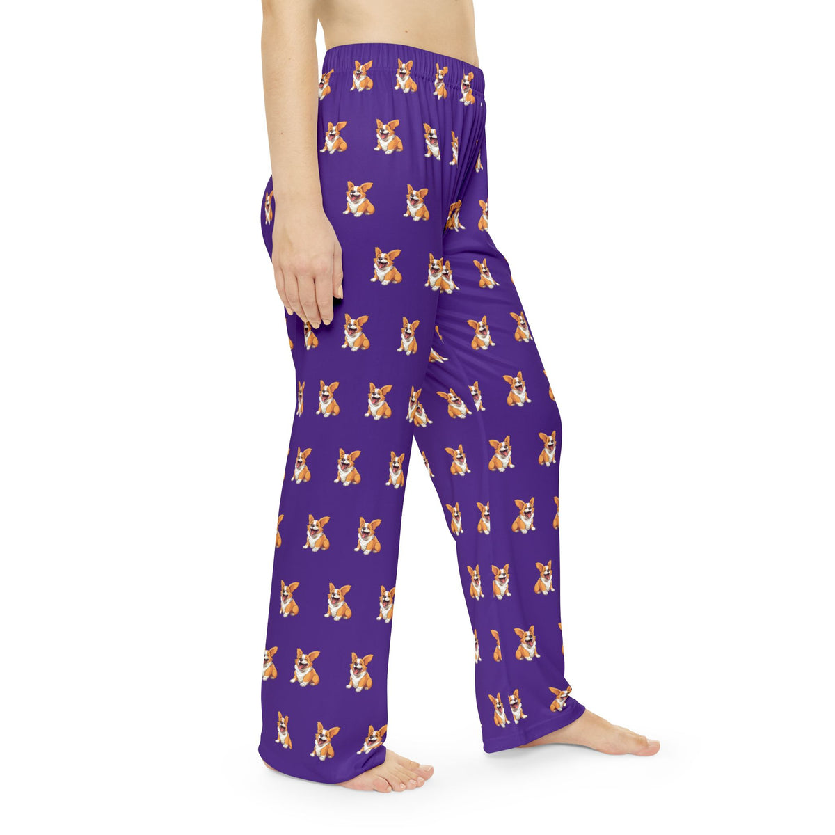 Jolly Jiggling Animated Corgi Women's Lounge Pants