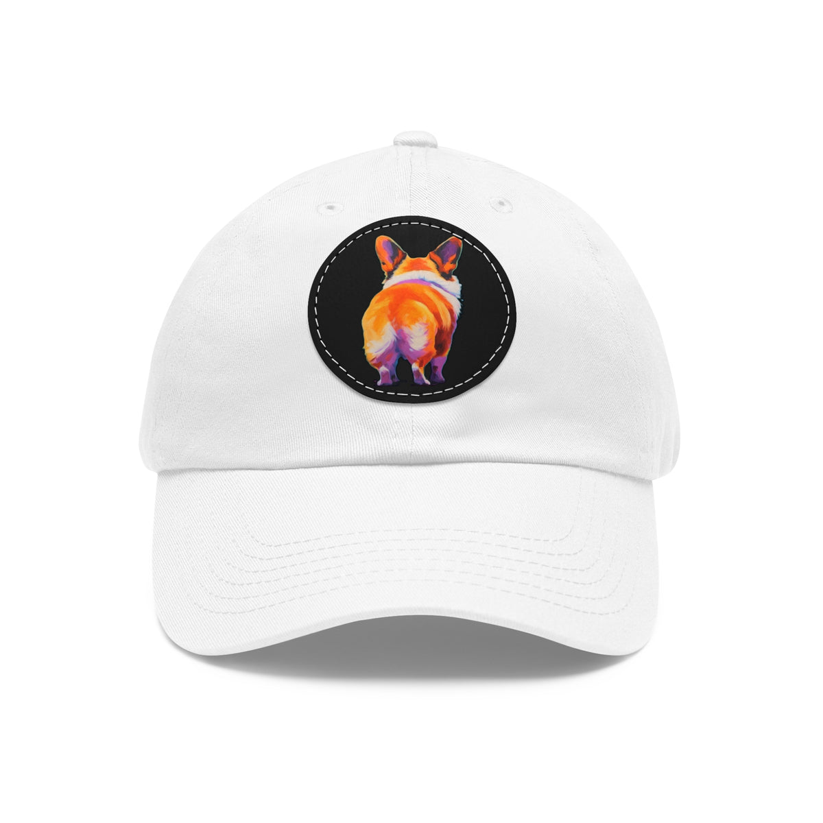 Corgi Butt Artistic Portrait Baseball Cap
