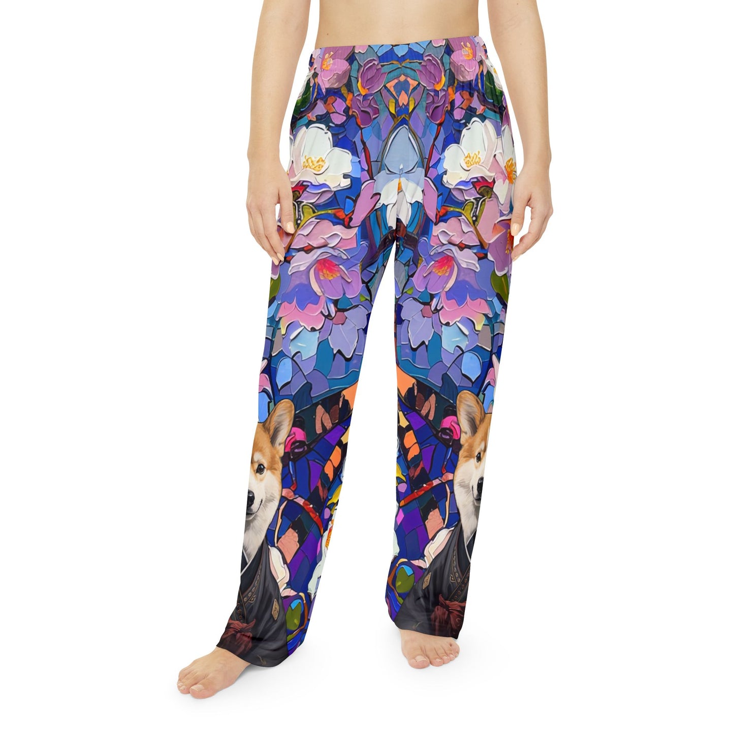 Cherry Blossom Zendog Women's Pajama Pants