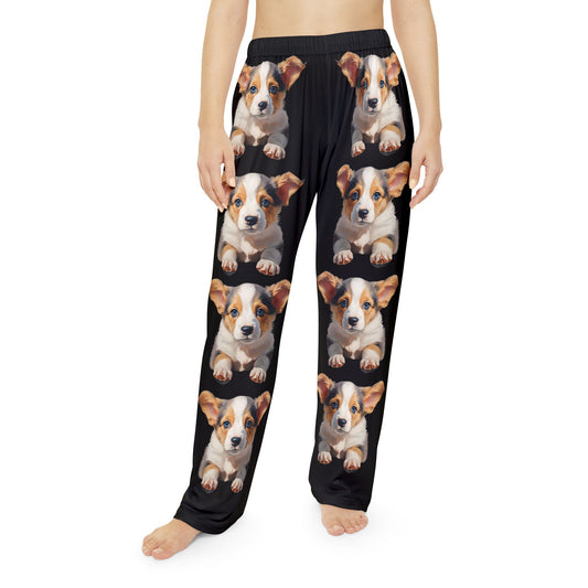 Puppy Portrait Women's Pajama Pants