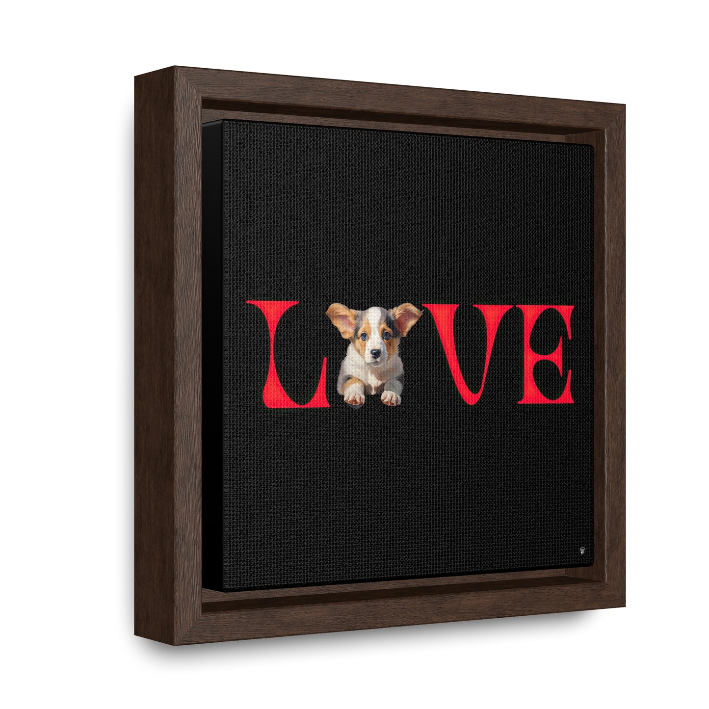 LOVE - Framed on Canvas