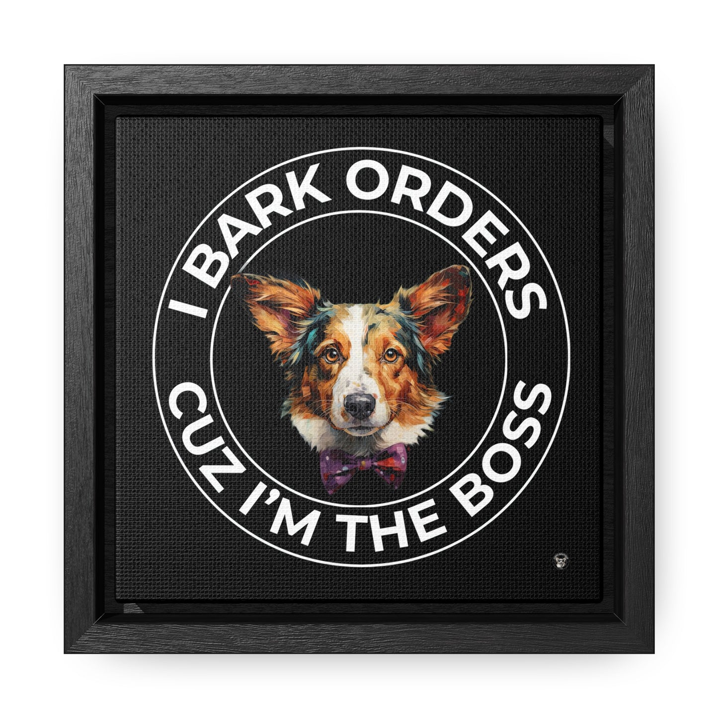 The Boss - Framed on Canvas