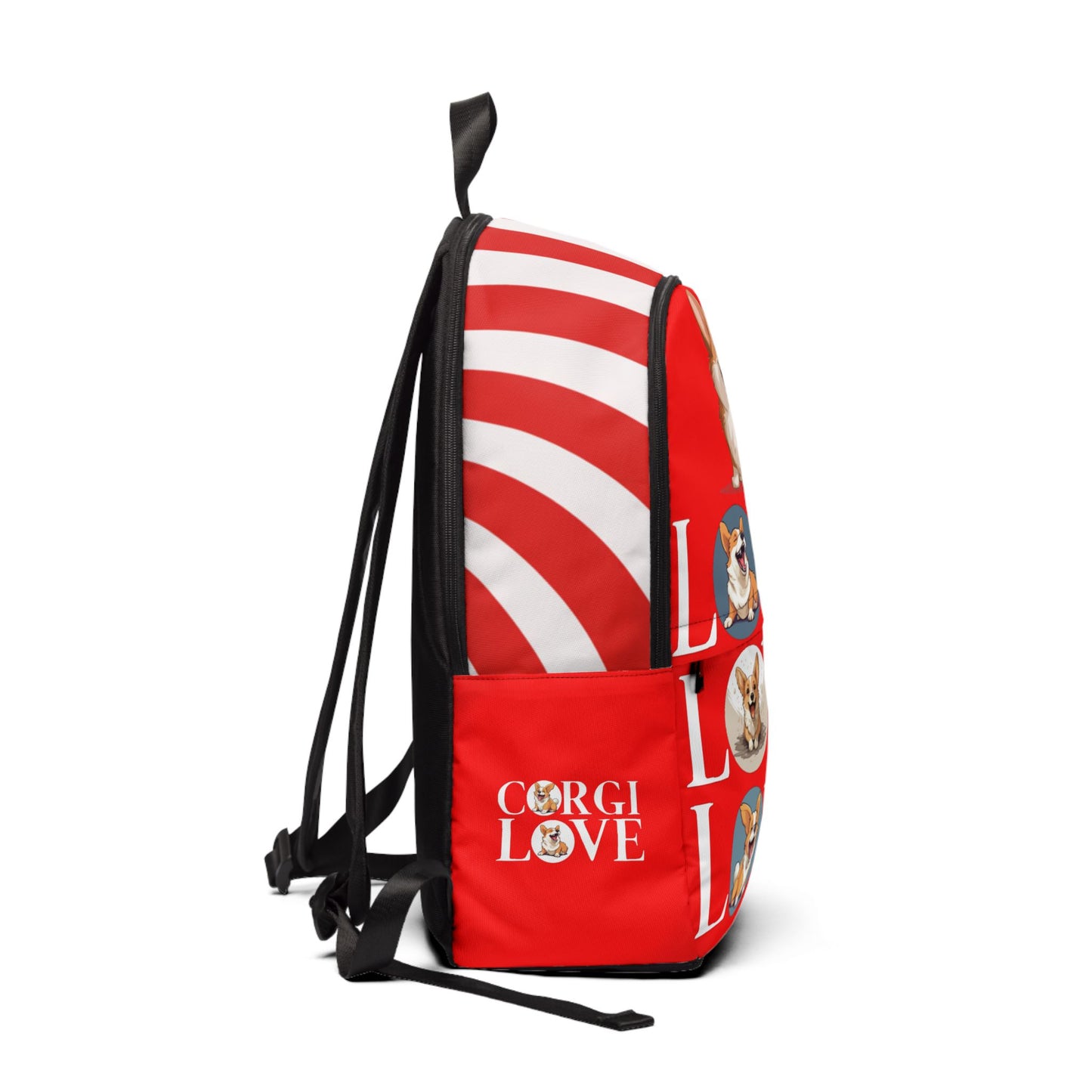 Corgi Love Backpack — Cute Red Corgi Rucksack