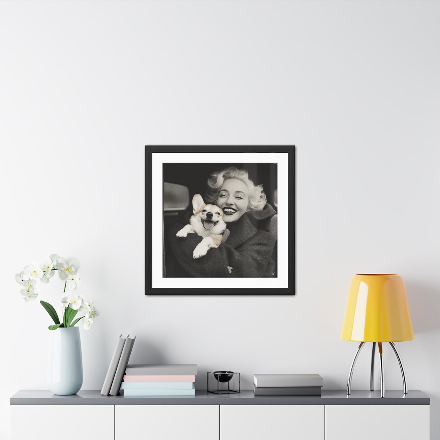 Marilyn's Bestie Framed Print
