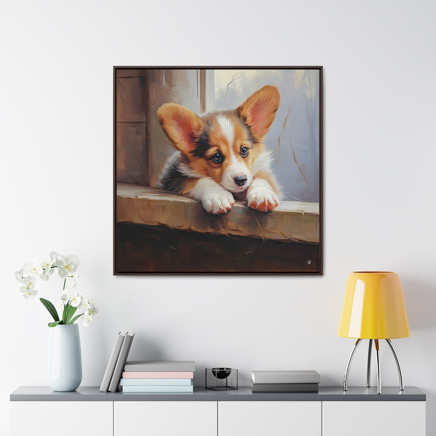 The Culprit - Framed on Canvas