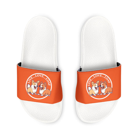 Live...Love...Loaf - Women's Slide Sandals