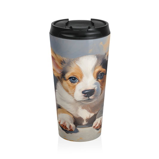 Puppy Portrait - Travel Mug
