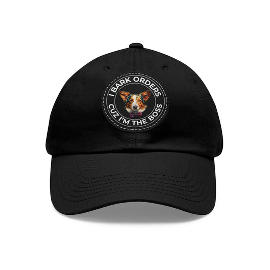 The Boss - Cap with Leather Patch