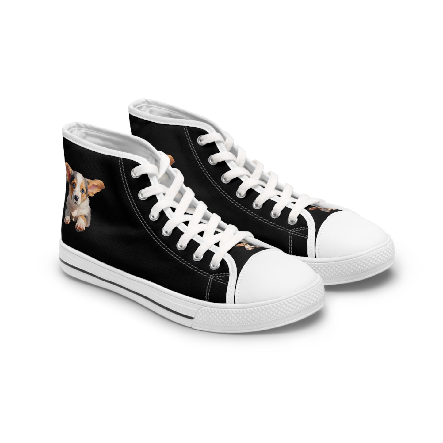 Puppy Portrait - Women's High Top Sneakers