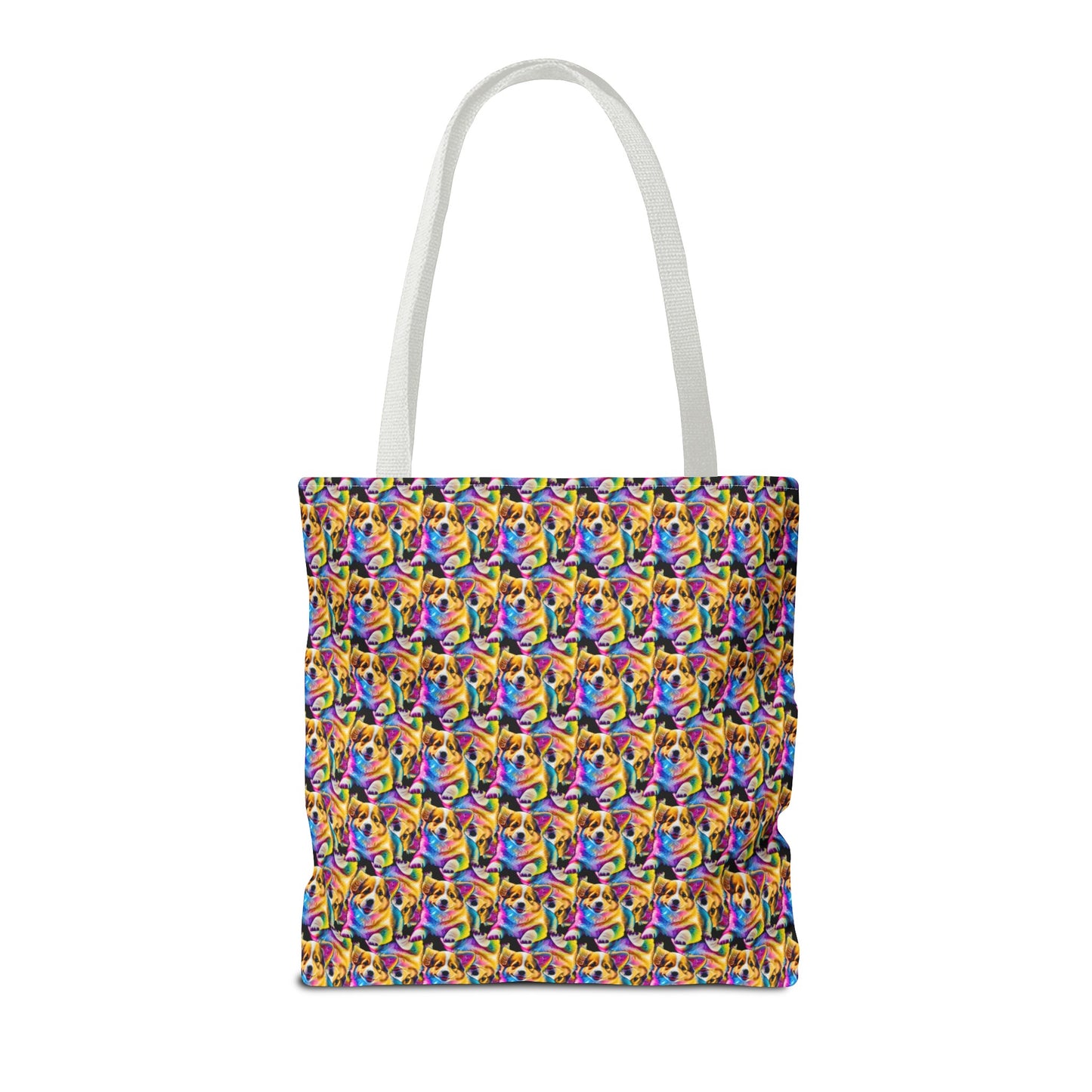 Colorful Corgi Mosaic - Tote Bag