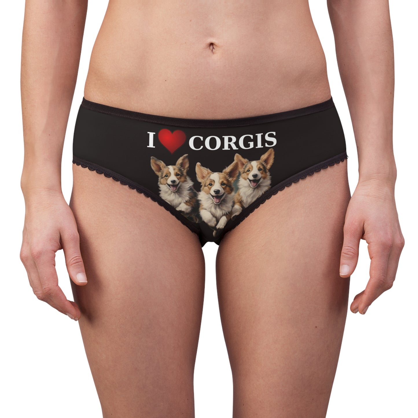I Heart Corgis Panties!