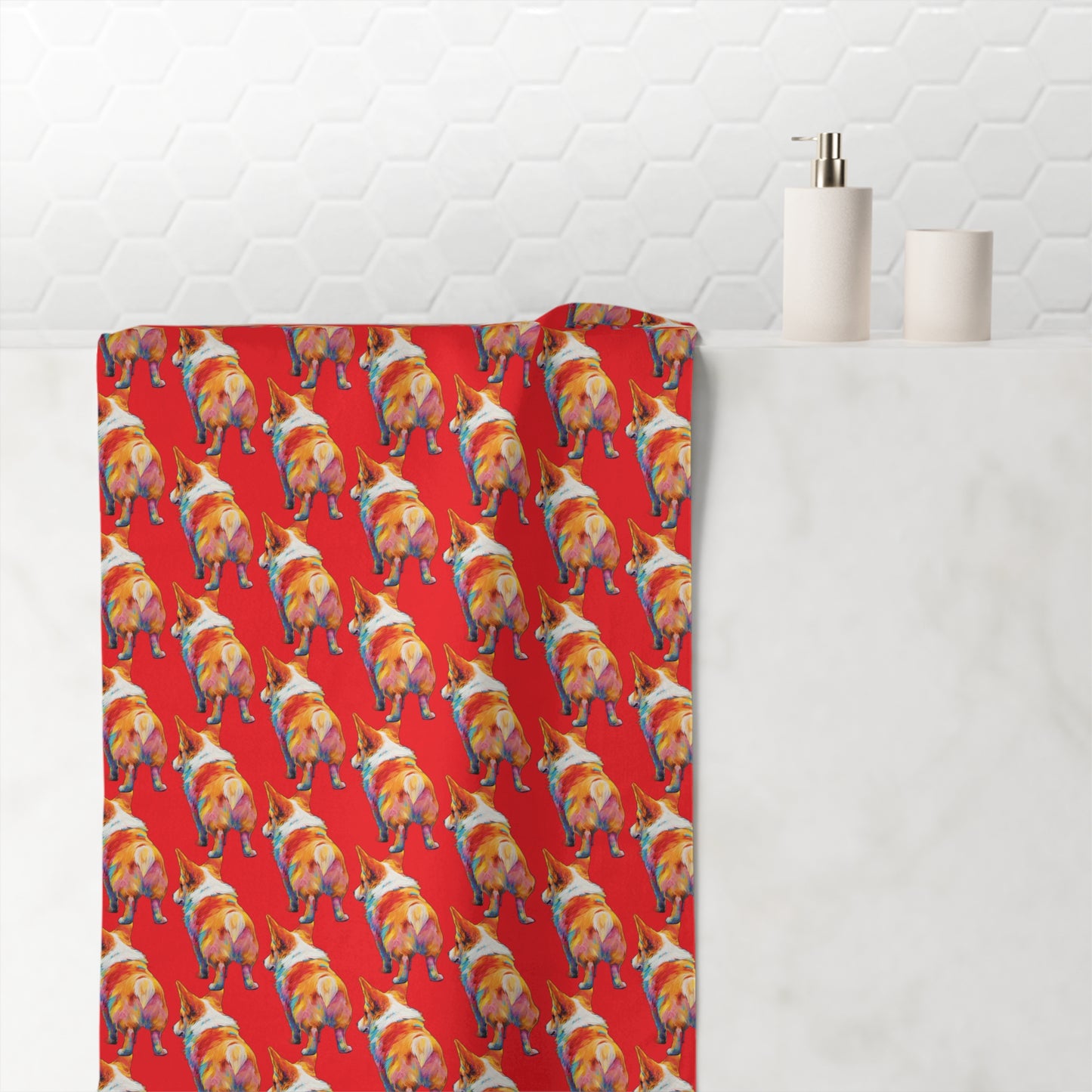 Rump Toast Mosaic - Bath Towel