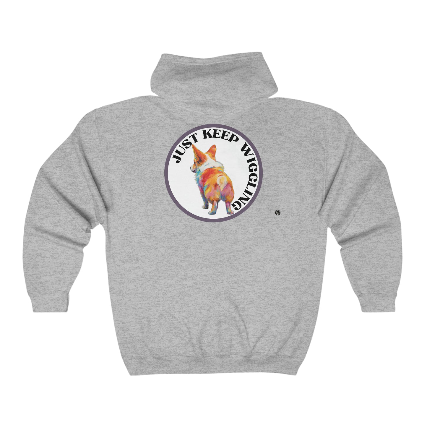 Just Keep Wiggling - Zip Hoodie