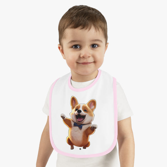 Boogaloo Corgi - Baby Bib