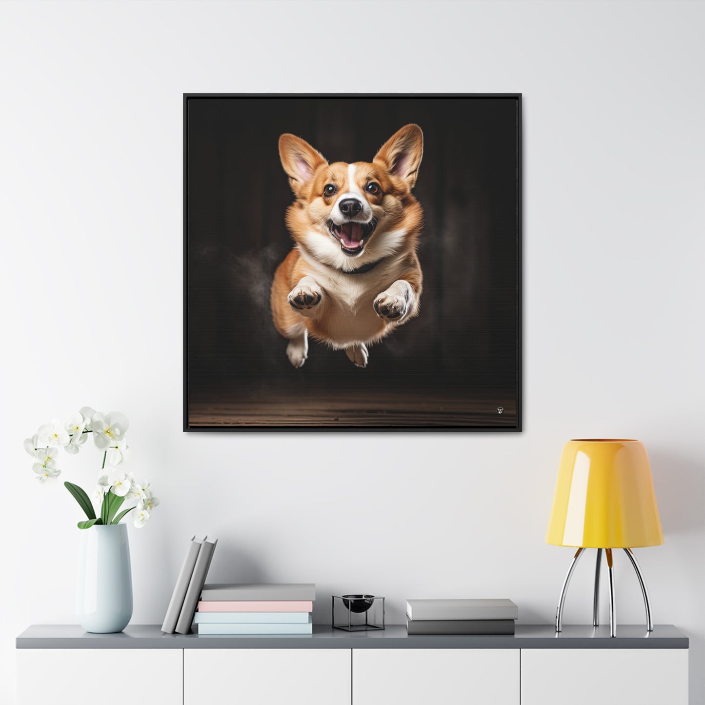 The Greeter - Framed on Canvas