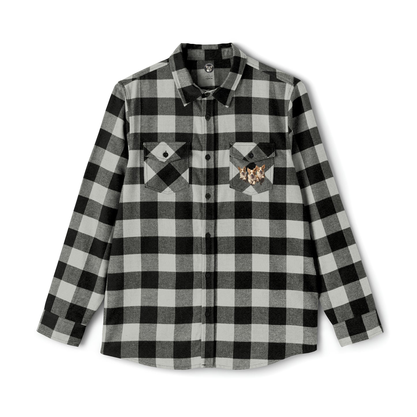 Corgi Enthusiasm - Flannel Shirt