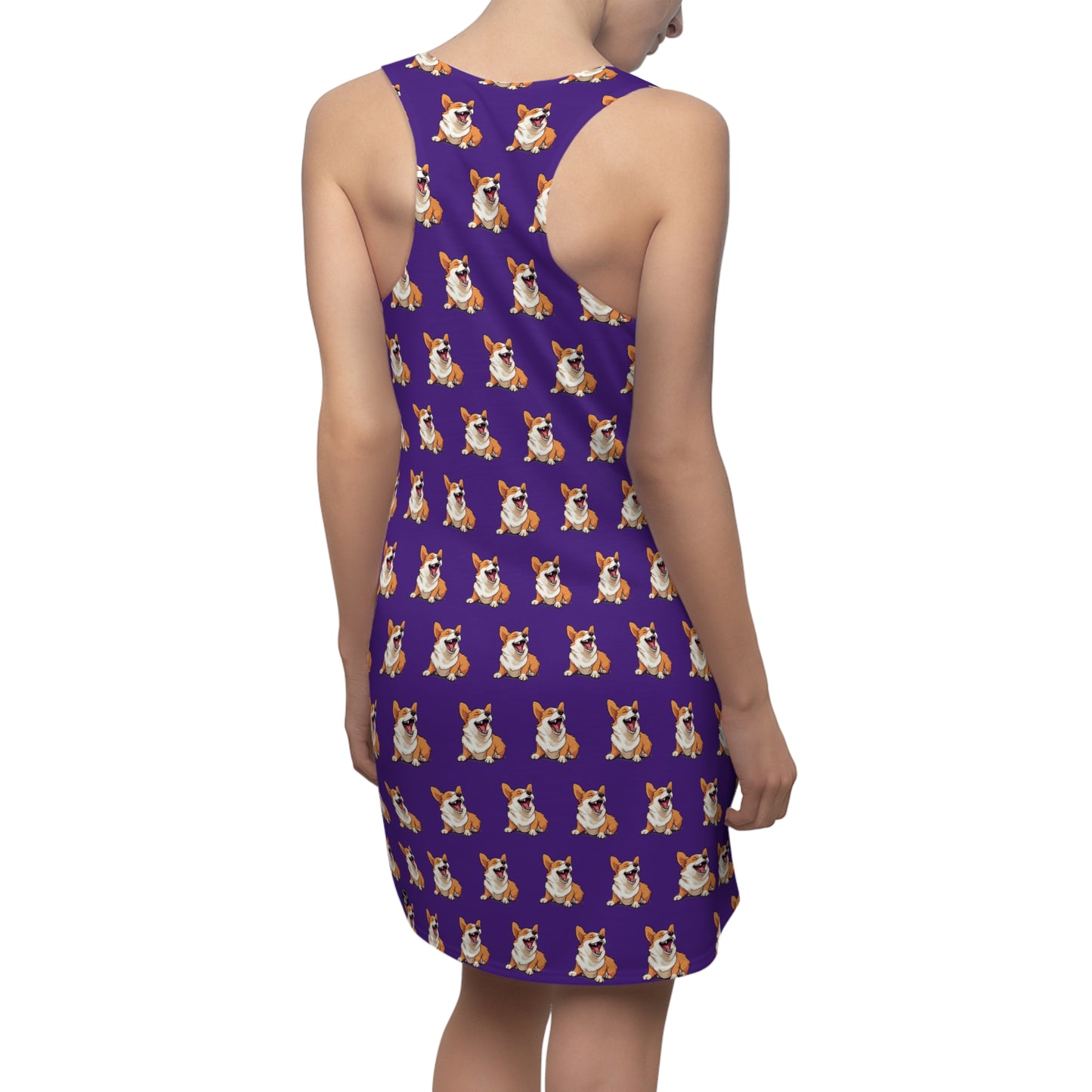 Comical Corgi Racerback