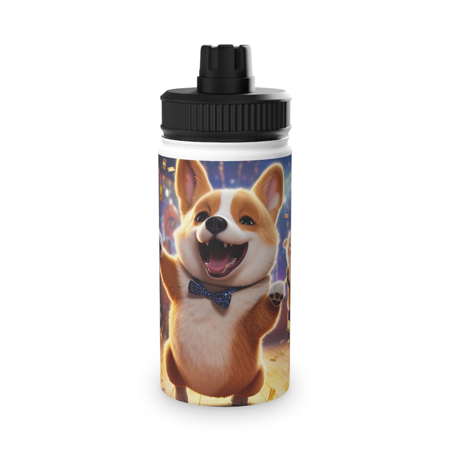 Party Pup - Water Bottle with Sport Lid
