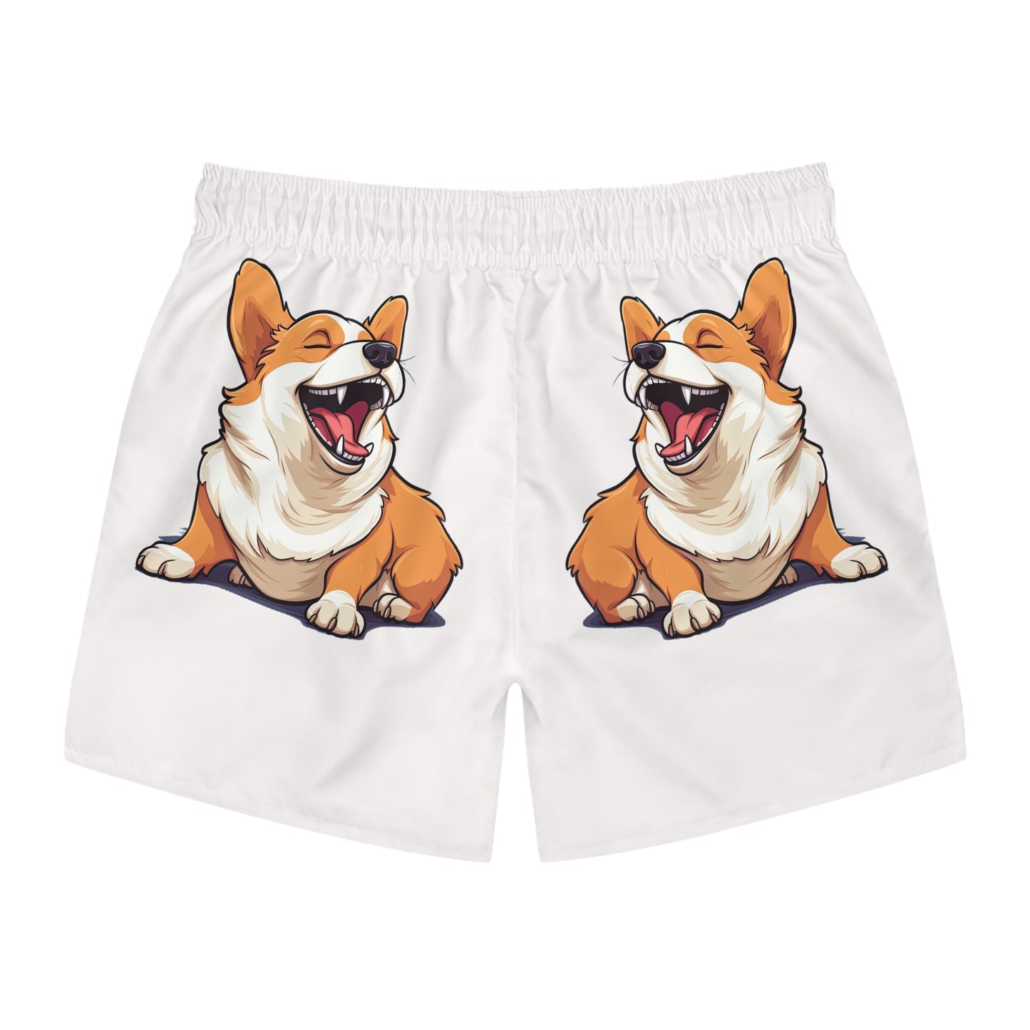 Comical Corgi Swim Trunks