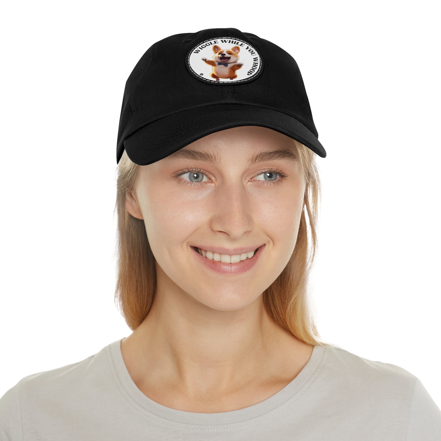 Wiggle While You Whoop - Cap with Leather Patch