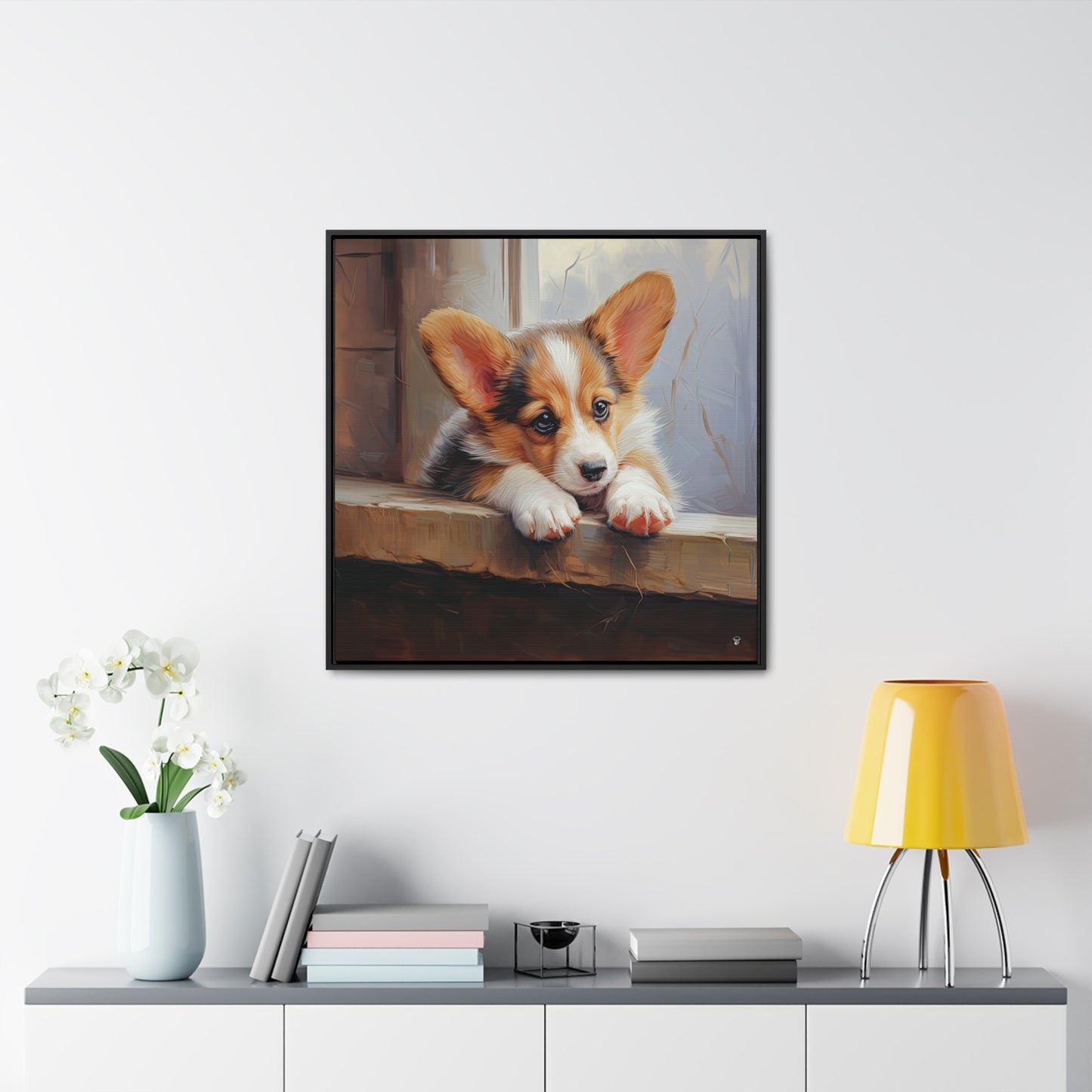 The Culprit - Framed on Canvas