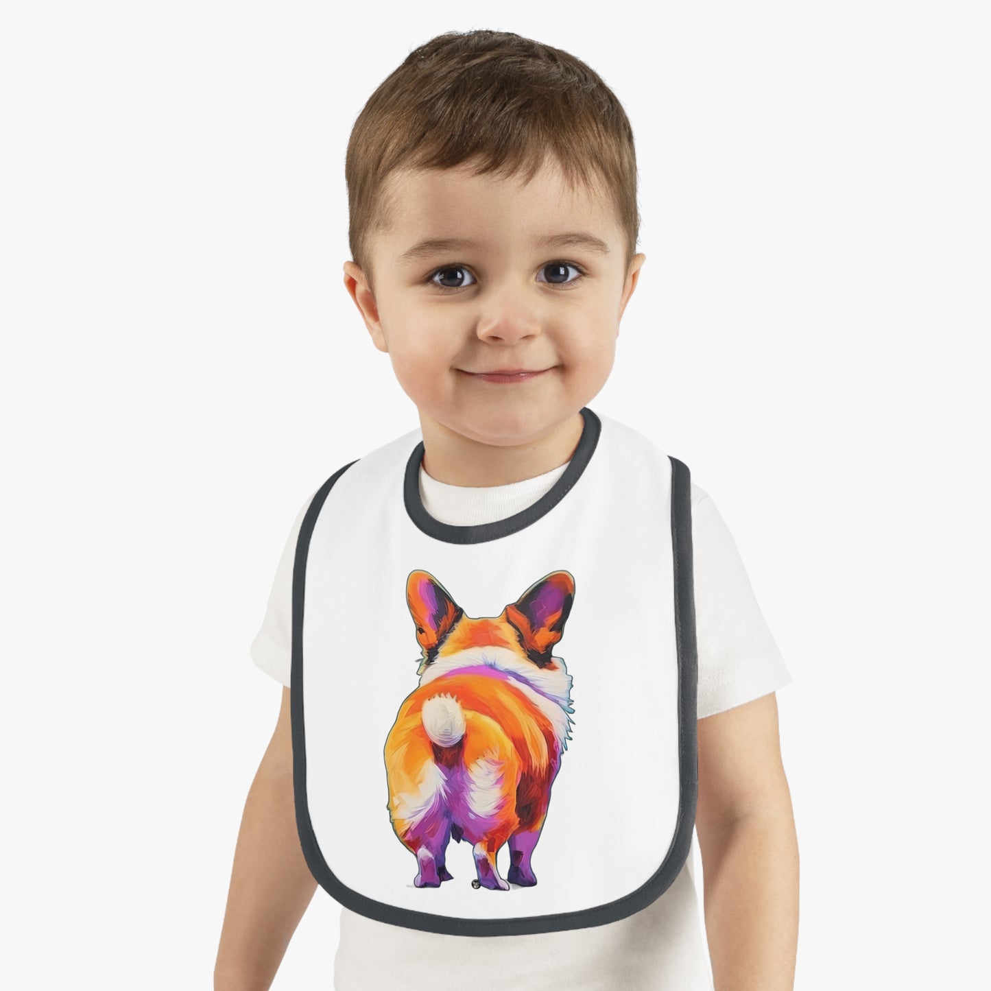 Corgi Butt - Baby Bib