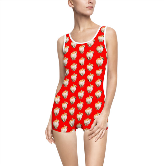 Baby Got Back Vintage One-Piece