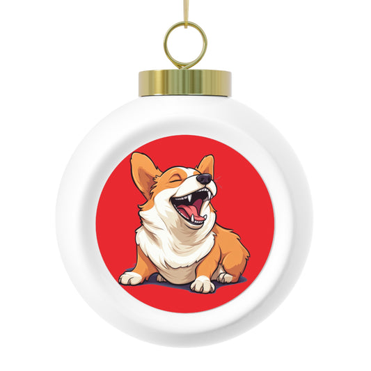 Comical Corgi - Christmas Tree Ball