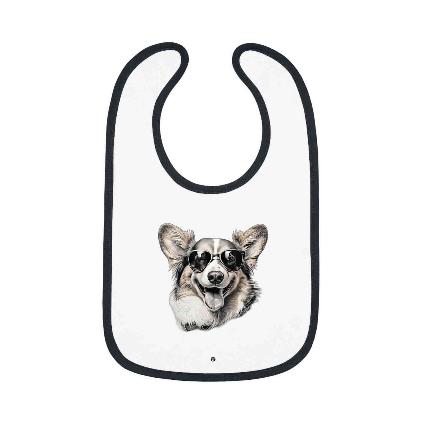 Corgi Cool - Baby Bib