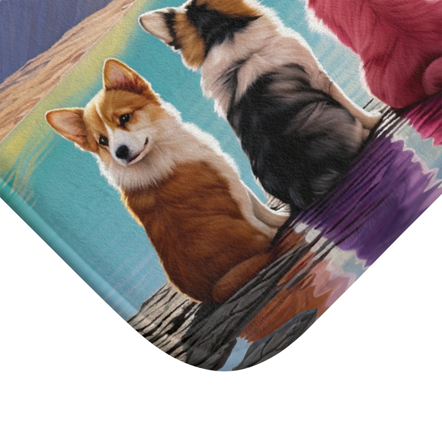 Corgi Lake - Bath Mat