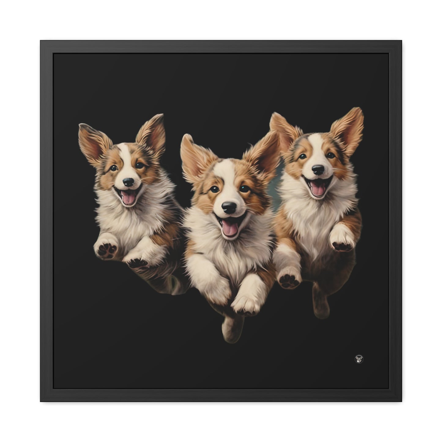 Corgi Enthusiasm - Framed Print