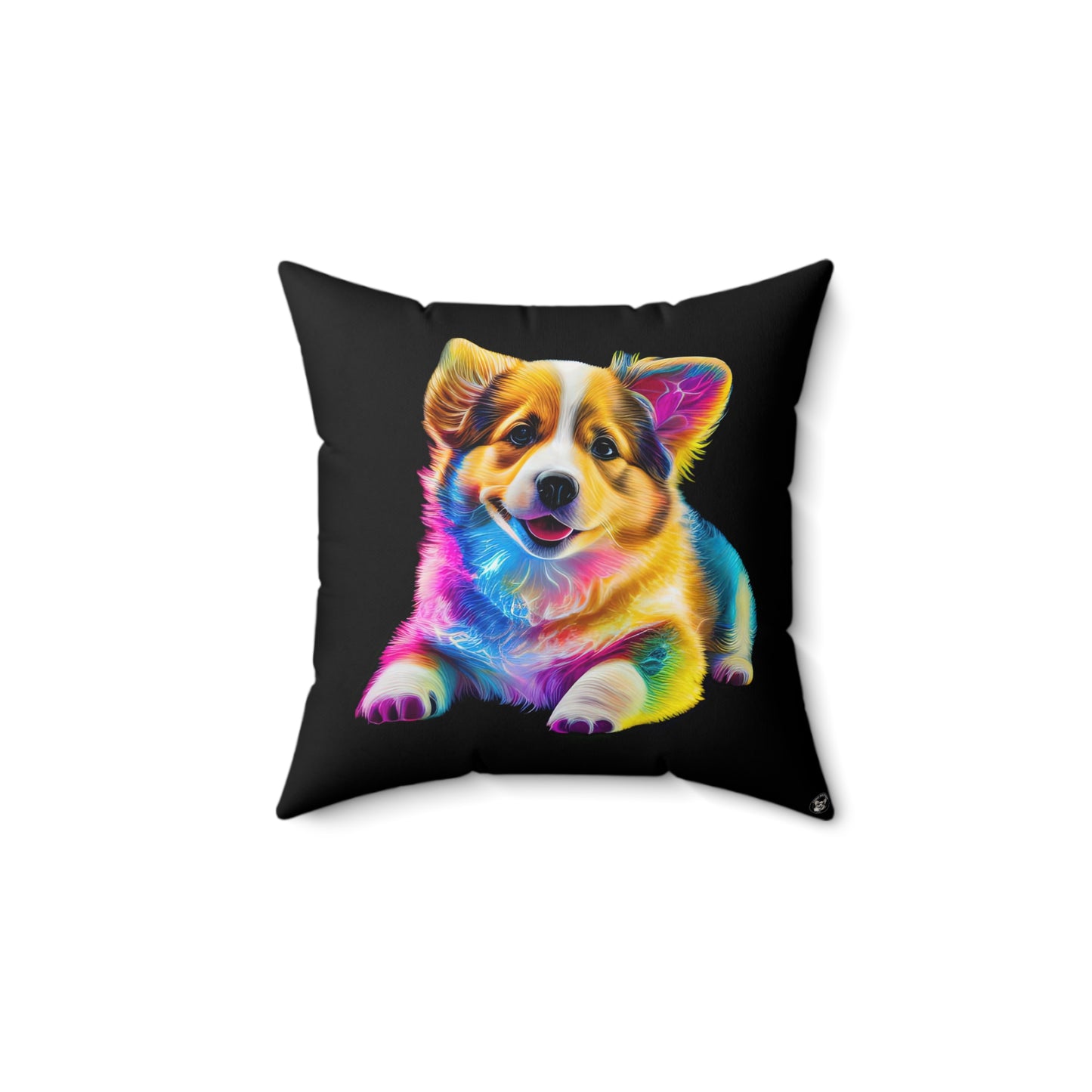 Colorful Corgi - Throw Pillow