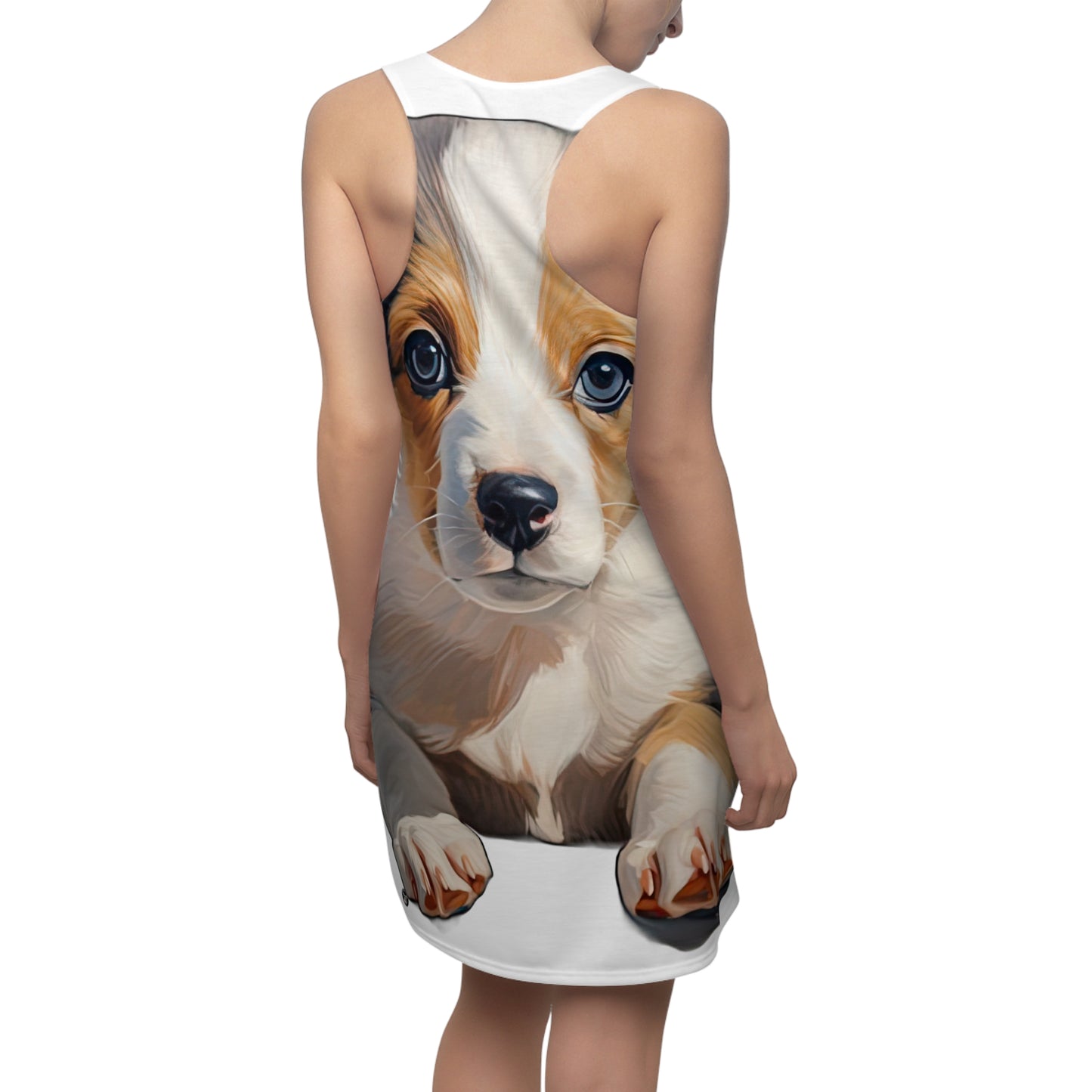 Puppy Dog Eyes Racerback