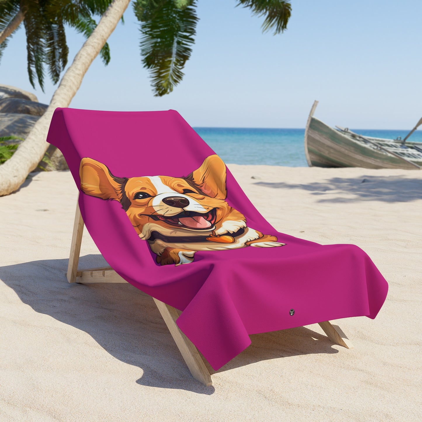 Puppy Love - Beach Towel